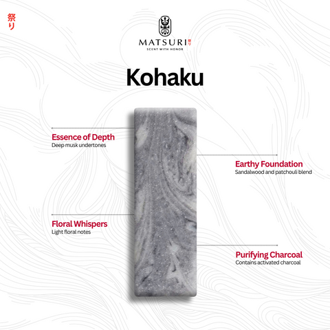 Kohaku Charcoal Bar Soap