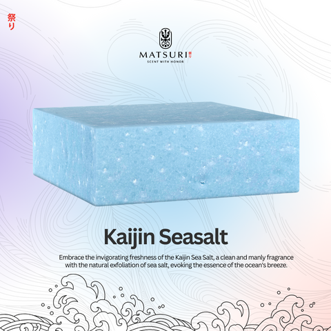 Kaijin Seasalt Bar Soap 