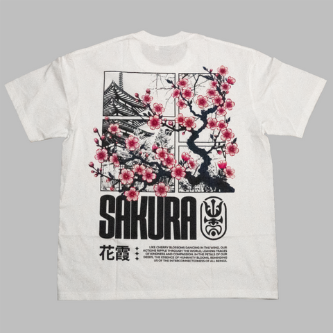 White Sakura T-Shirt 